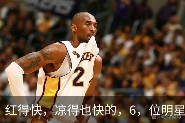 红得快，凉得也快的，6，位明星，以前是男神女神，现在，“无人问津”